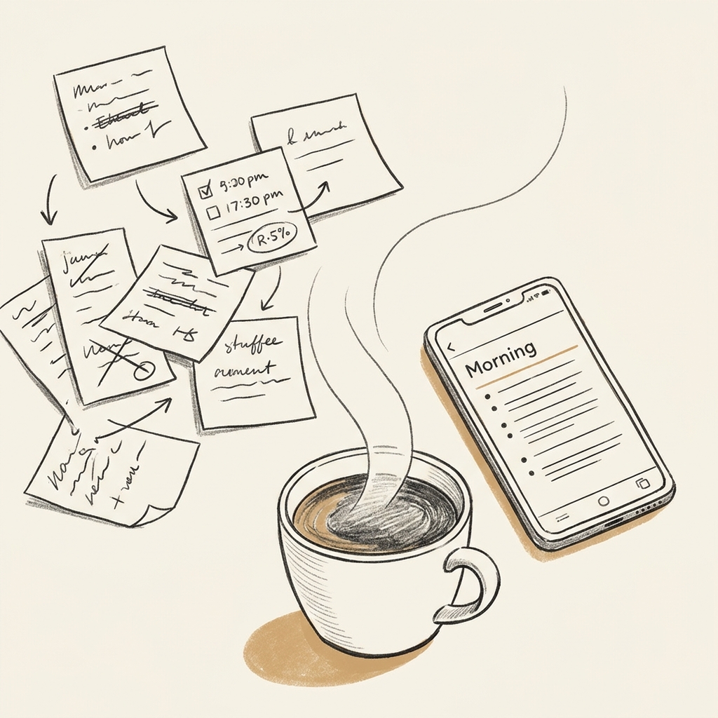 Automated morning brief